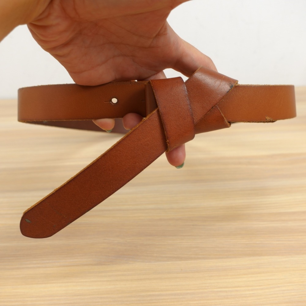 Ren Faire Leather Knot Belt Women SMALL Brown Swashbuckler Pirate LIVE LOVE LOFT - Picture 2 of 11